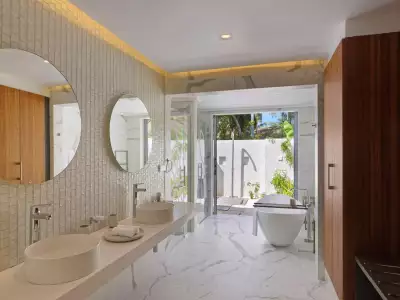 Two Bedroom Beach Villa With Private Pool Bano Outrigger Maldives Maafushivaru