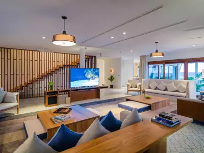 The Beach Residence - Four Bedroom Salon Amilla Maldives Resort And Residences