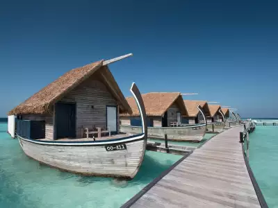 Dhoni Water Villa Exterior COMO Cocoa Maldives