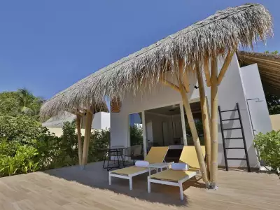 Beach Villa Exterior Emerald Maldives Resort & Spa