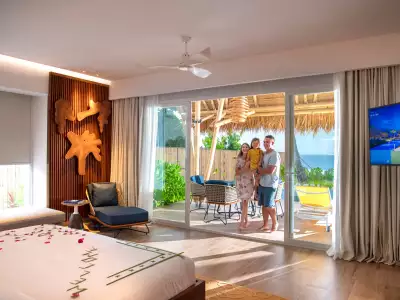 Family Beach Villa With Pool - Two Bedroom Interior Emerald Maldives Resort & Spa