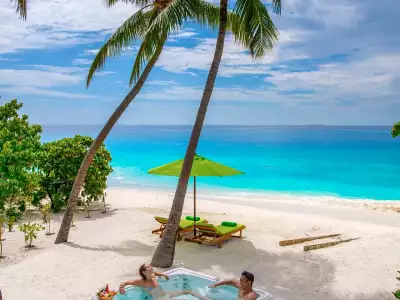 Beach Villa With Jet Pool Exterior Emerald Maldives Resort & Spa