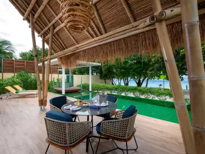 Superior Beach Villa With Pool Terraza Emerald Maldives Resort & Spa