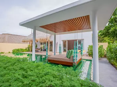Superior Beach Villa With Pool Terraza Emerald Maldives Resort & Spa