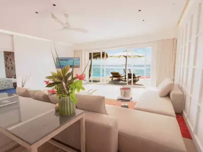 Superior Water Villa With Pool Salon Emerald Maldives Resort & Spa