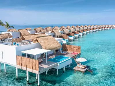Superior Water Villa With Pool Panoramica Emerald Maldives Resort & Spa