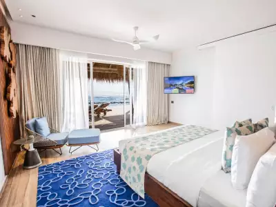 Presidential Water Villa With Pool - Two Bedroom Interior Emerald Maldives Resort & Spa