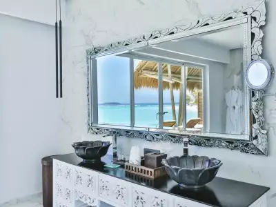 Water Villa With Pool Tocador Area Emerald Maldives Resort & Spa