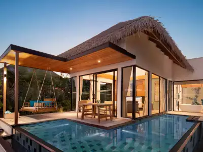 Beach Pool Villa - One Bedroom Exterior - Hilton Maldives Amingiri Resort & Spa