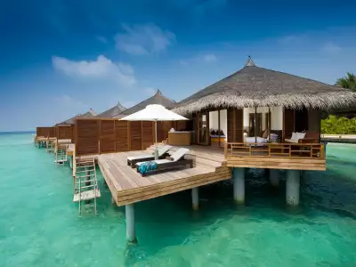 Water Villa Exterior Kuramathi Maldives