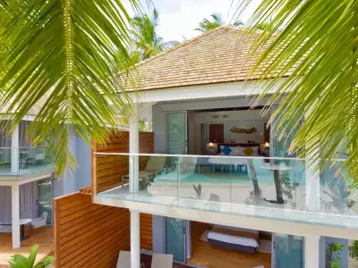Two Bedroom Beach House Exterior Kuramathi Maldives