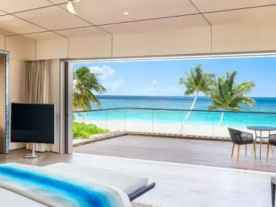 Beach Suite with Pool - Two Bedroom Interior The St. Regis Maldives Vommuli