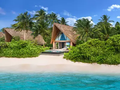 Beach Villa With Pool Exterior The St. Regis Maldives Vommuli