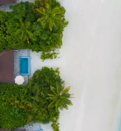 Lagoon Beach Villa with Pool