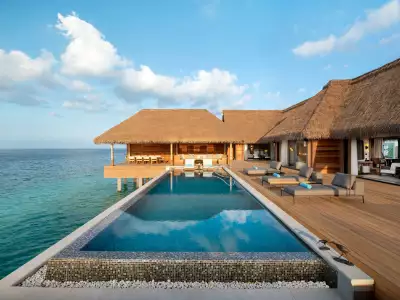 Waldorf Astoria Maldives Ithaafushi Two Bedroom Over Water Villa With Pool Piscina