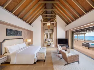 Waldorf Astoria Maldives Ithaafushi Two Bedroom Over Water Villa With Pool Habitacion