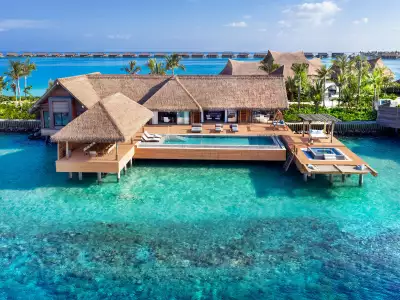 Waldorf Astoria Maldives Ithaafushi Two Bedroom Reef Villa With Pool Exterior