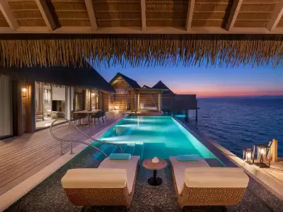 Waldorf Astoria Maldives Ithaafushi Grand Water Villa With Pool Noche