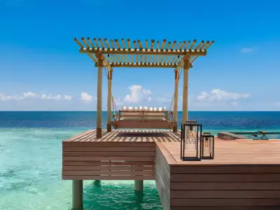 Reef Villa with Pool Columpio Waldorf Astoria Maldives Ithaafushi