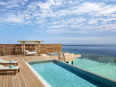 Waldorf Astoria Maldives Ithaafushi Three Bedroom Over Water Villa With Pool Piscina
