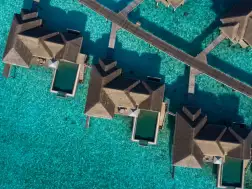 Vakkaru Maldives -  Over Water Pool Suite Aerial
