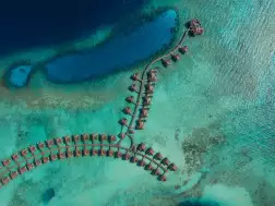 Vakkaru Maldives Over Water Villas Aerial