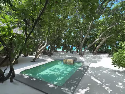 Family Beach Villa with Poolv Exterior Vakkaru Maldives