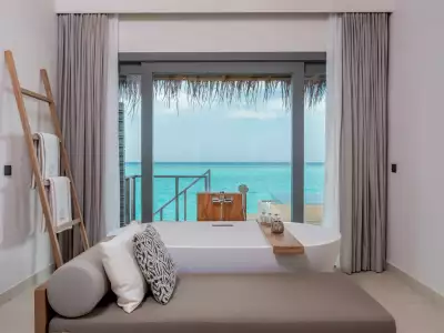 Family Beach Villa with Pool Bano Vakkaru Maldives