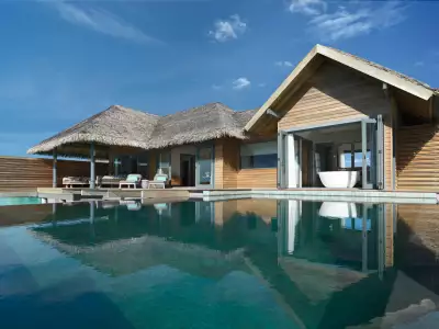 Over Water Pool Residence Exterior Vakkaru Maldives
